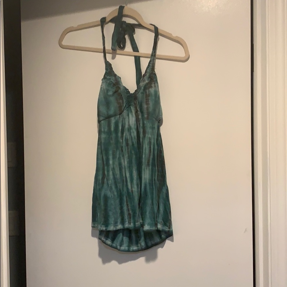 Tie dye halter top